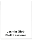 Jasmin Glob Stell.Kassierer