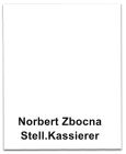 Norbert Zbocna Stell.Kassierer